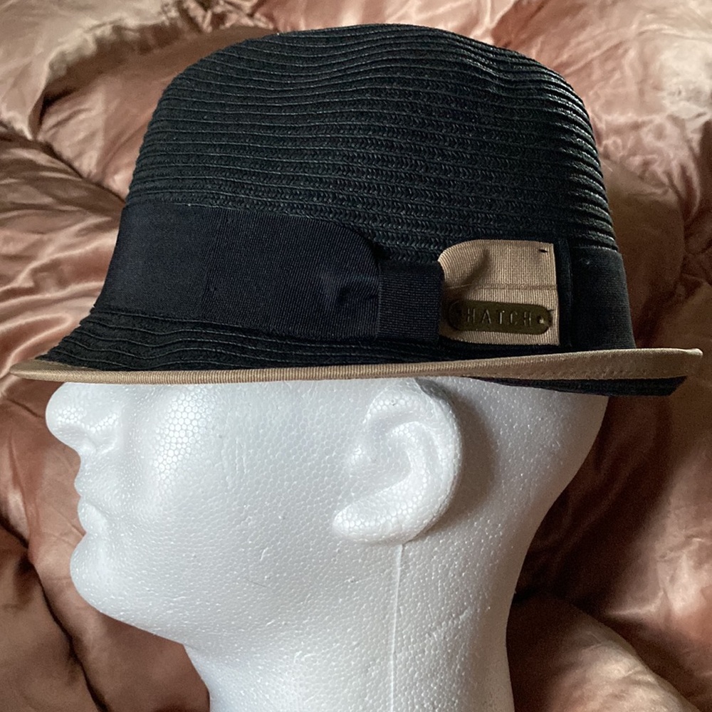 Hatch stingy brim 100% straw fedora